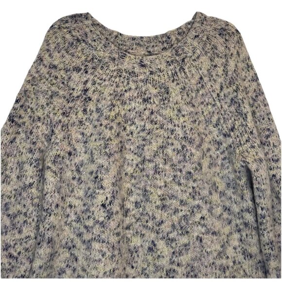 Lou & Grey Women's Eyelash Signature Soft Metallic Crew Neck Sweater Top Sz S - Picture 2 of 8